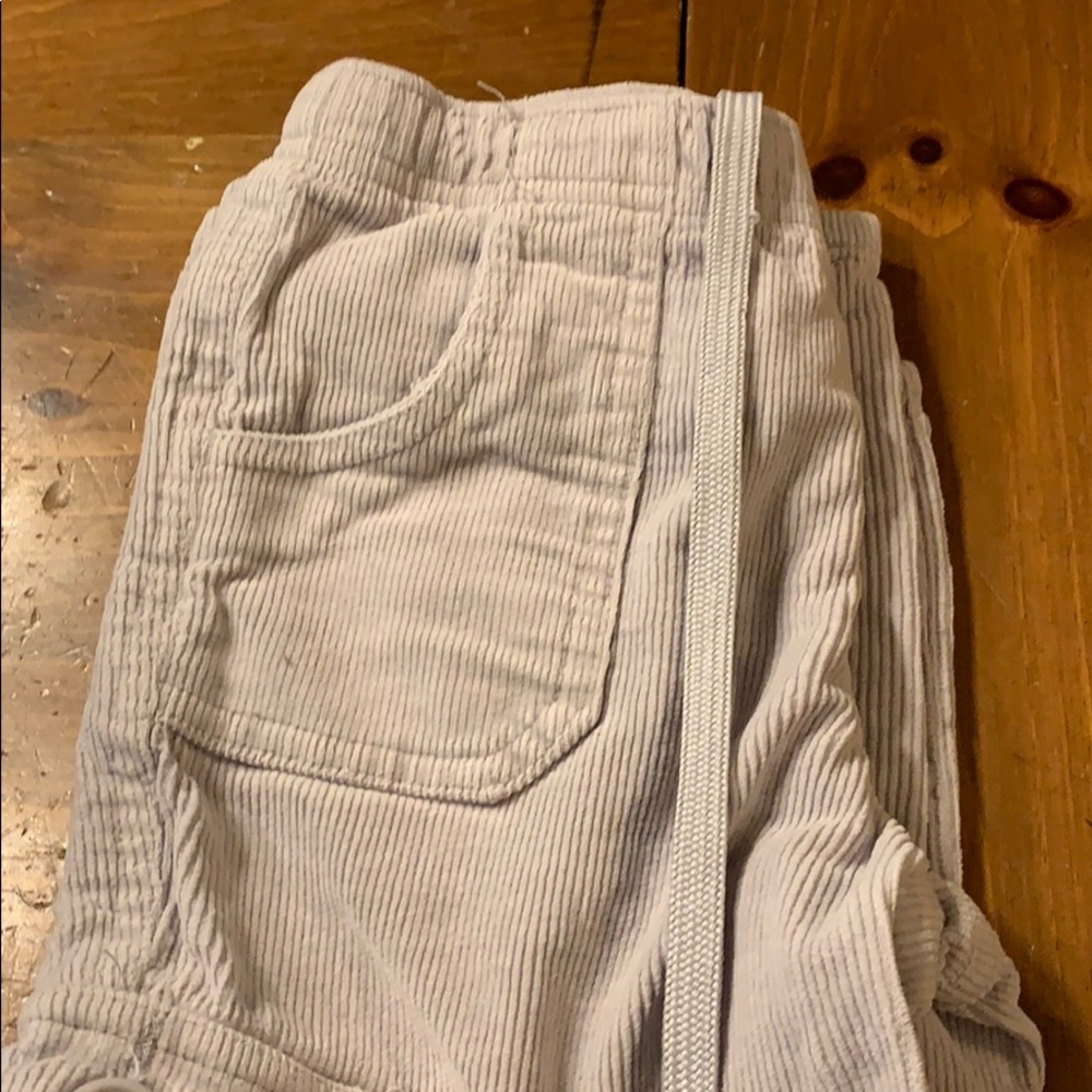 Rugged Bear Grey Corduroy Pant